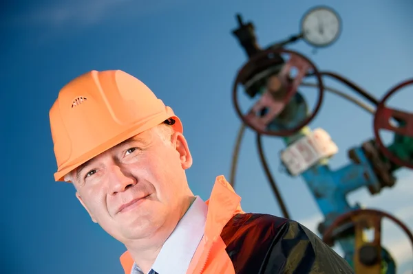 Inżyniera w dziedzinie ropy naftowej — Zdjęcie stockowe