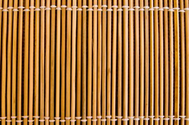 Bamboo stick straw mat texture to background