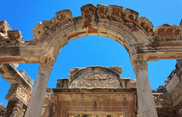Храм Адріана в Ефесі, Туреччина — стокове фото