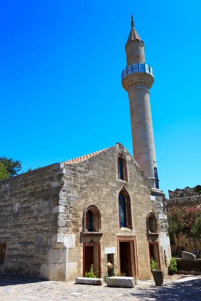 Una vecchia moschea nel Castello di San Pietro, Bodrum, Turchia — Foto Stock