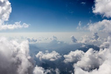 The View on the top of Mount Tahtali, Turkey clipart