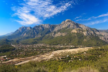 Taurus Mountains in Goynuk, Turkey clipart