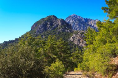 Taurus Mountains in Goynuk, Turkey clipart