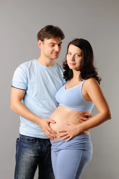 Pregnant Couple — Stock Photo, Image