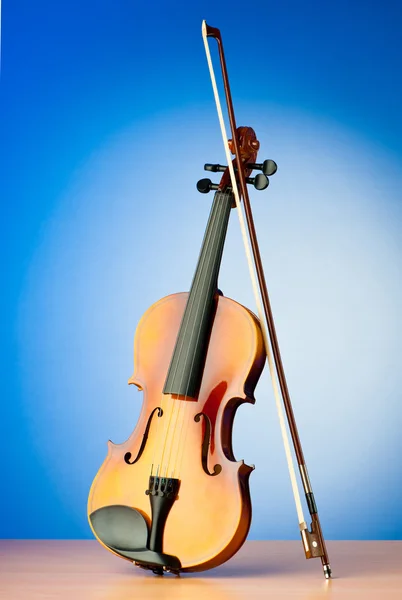 Hudební koncept s housle — Stock fotografie