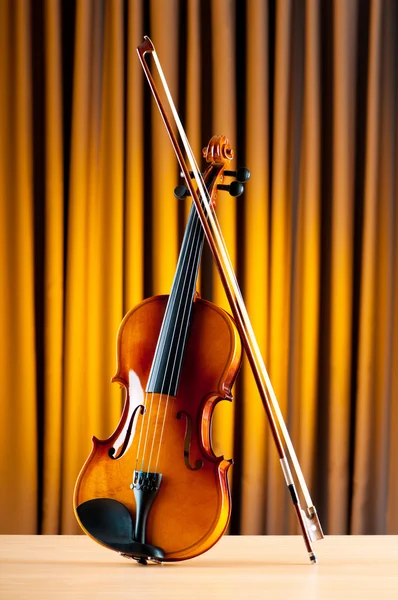 Muziek concept met viool — Stockfoto
