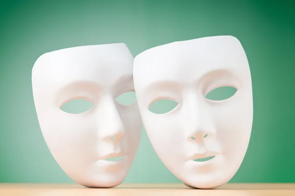 Masks with theatre concept Royalty Free Stock Images