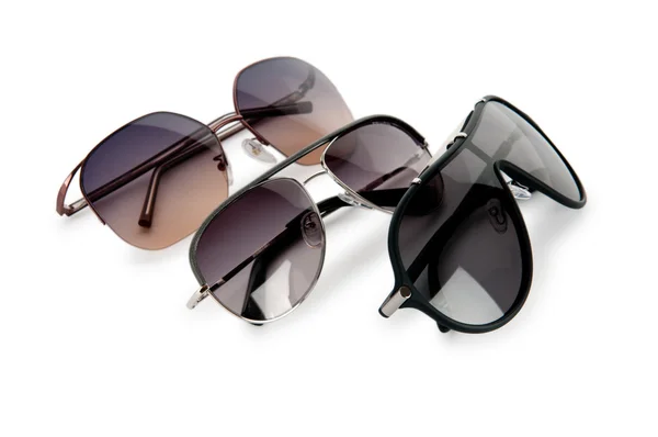 stock image Elegant sunglasses isolated on white