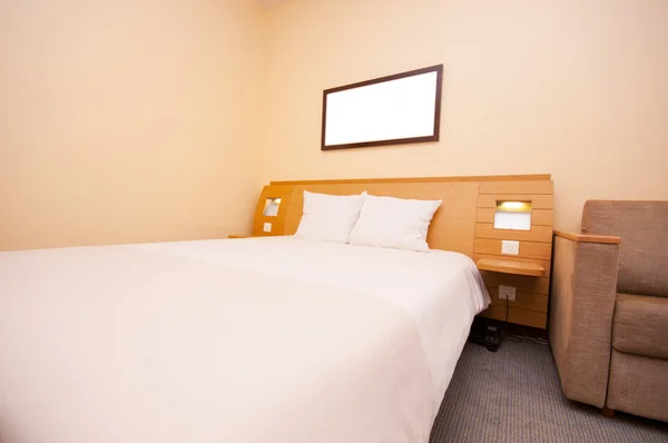 Confortevole camera in hotel — Foto Stock