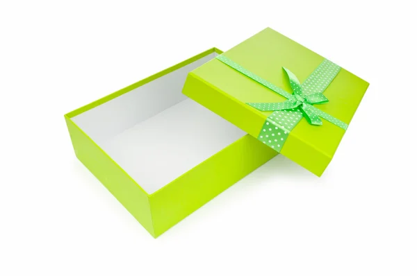 Cajas de regalo aisladas en el blanco —  Fotos de Stock