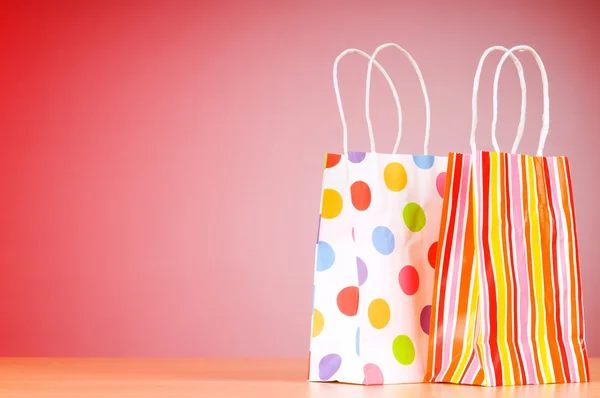 Shopping concept with bags — Stock Photo, Image