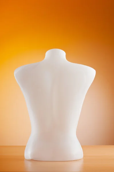 Clothing mannequins isolated on white — Stock Photo, Image