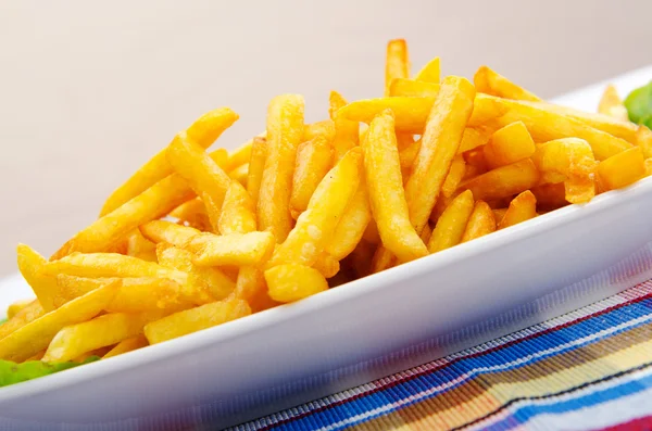 Close up de batatas fritas — Fotografia de Stock