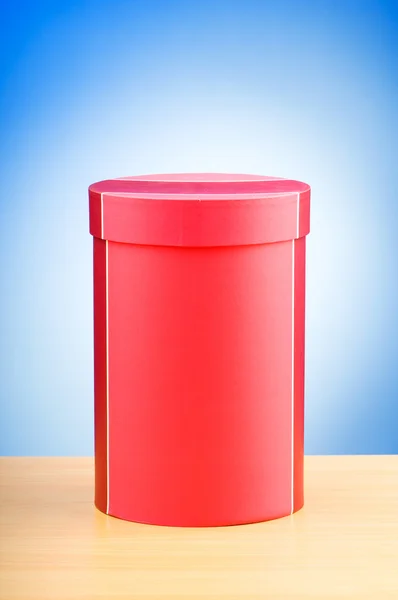 Giftboxes przeciw tło gradientowe — Zdjęcie stockowe