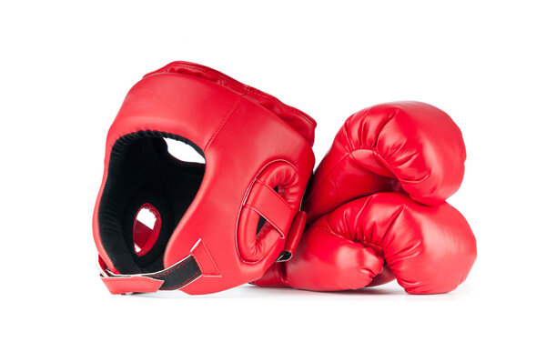 Спортивная концепция с элементами коробки
