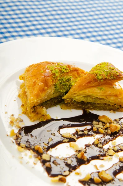 Traditionell turkisk söt dessert — Stockfoto