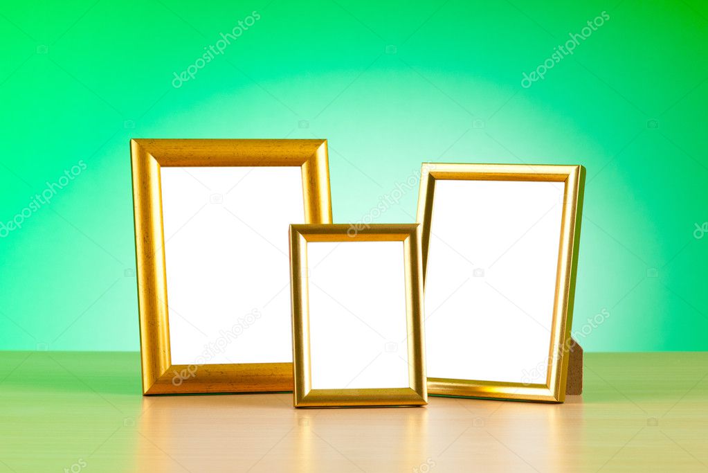 Empty photo frame with space for your text