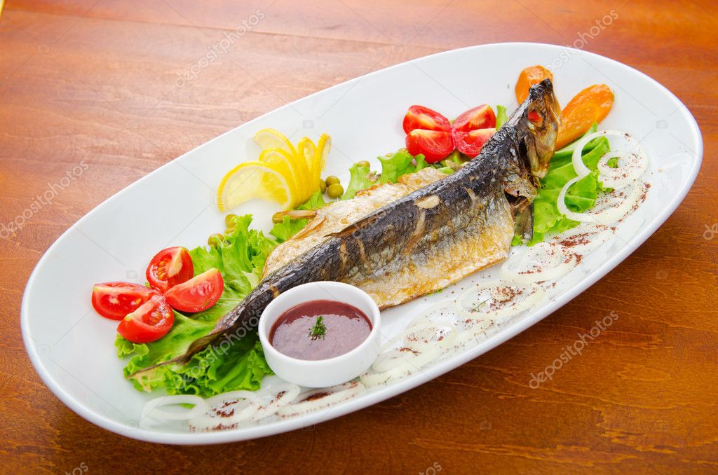 fried fish in the plate |图库照片08elnur amikishiyev#6845026