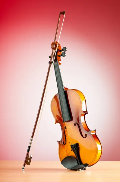 Музична концепція зі скрипкою — стокове фото