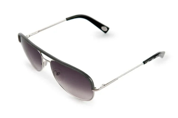 Елегантні сонцезахисні окуляри ізольовані на білому — стокове фото