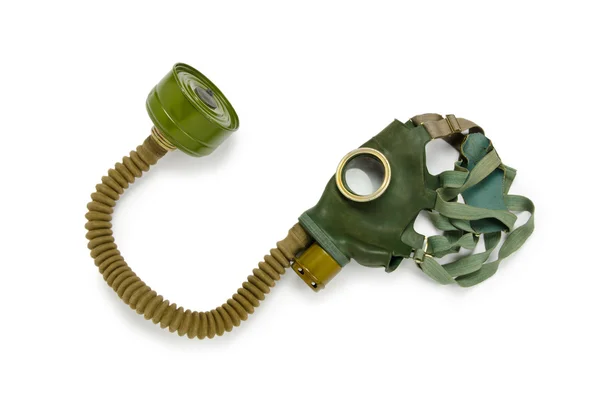 Gas mask isolated on the white background — Stock Photo, Image
