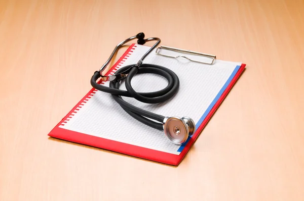 Medical concept with stethoscope — Stock Photo, Image