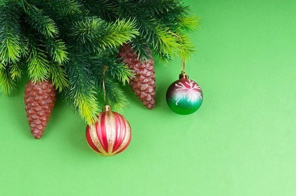 Sapin et décoration de Noël — Photo