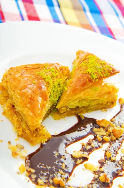Postre dulce tradicional turco — Foto de Stock