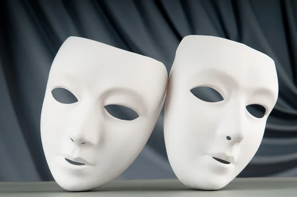 Masques avec concept de théâtre — Photo