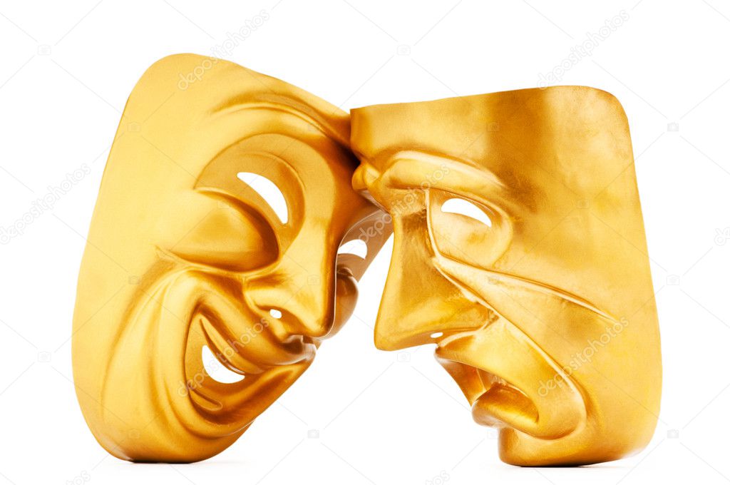 Masks with the theatre concept