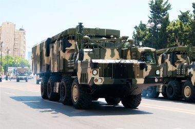 Bakü - 26 Haziran 2011 - miliatary parade Bakü, Azerbaycan ar