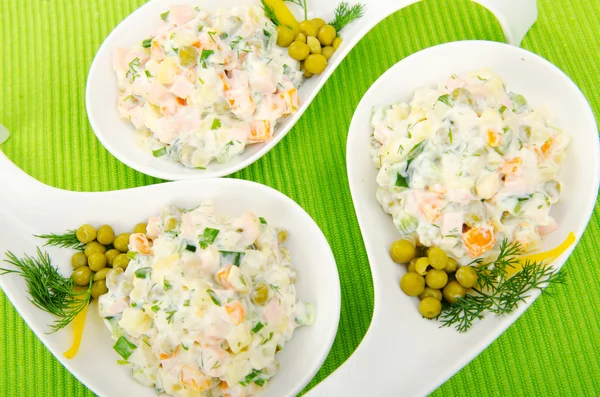 stock image Delicious salad in the plate