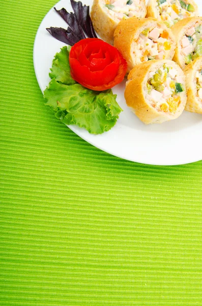식탁에 놓인 맛있는 샐러드 — 스톡 사진