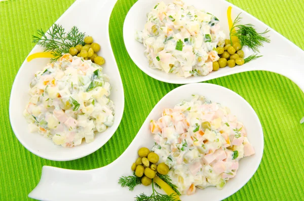 stock image Delicious salad in the plate