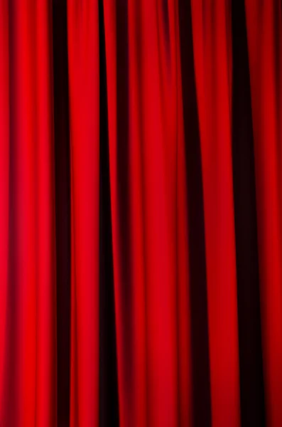 Red curtains as a background — Stock Photo, Image