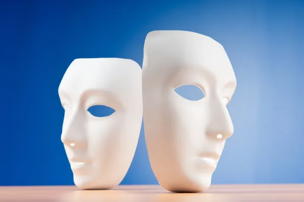 stock image Masks with theatre concept