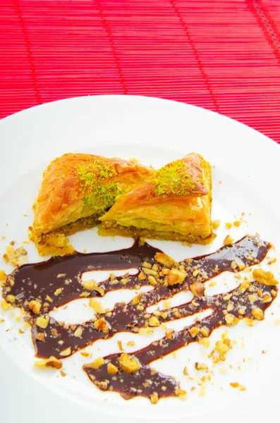Dessert sucré turc traditionnel — Photo