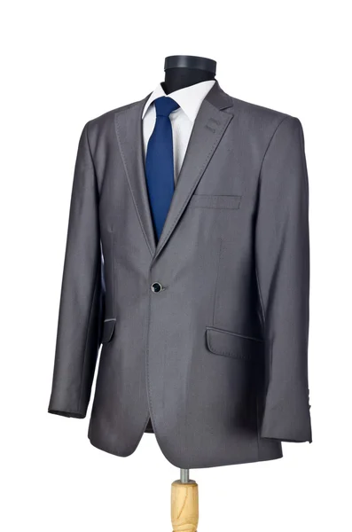 Male suit isolated on the white — Stock Photo, Image