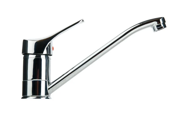Chrome tap against the background — Stock Photo, Image