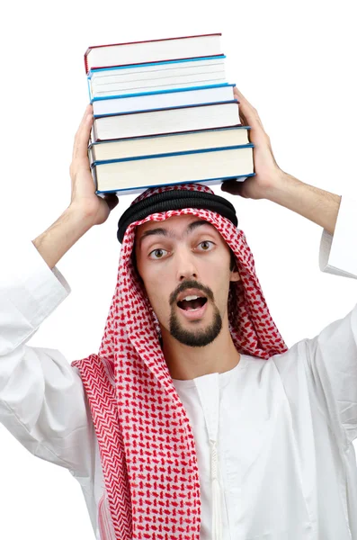 Onderwijs concept met jonge Arabische — Stockfoto