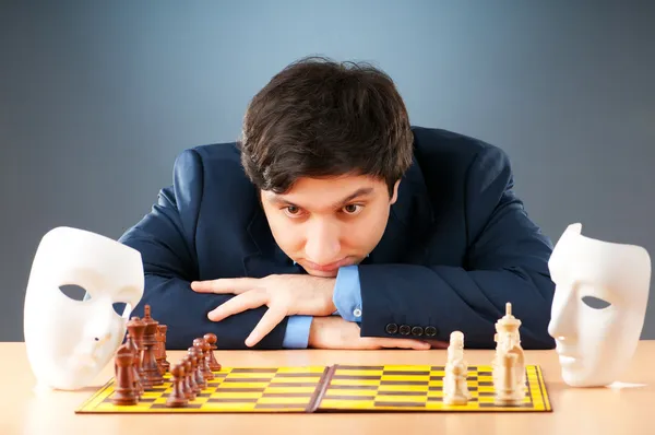 Fide Grand Master Pontus Gashimov (den frodiga världen - 12) från Azerbaij — Stockfoto
