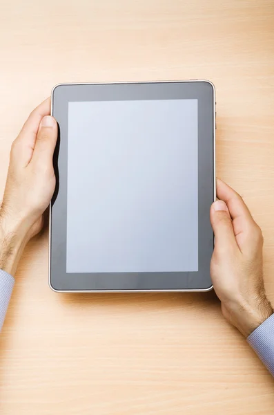 Komputer typu Tablet w koncepcji technologii — Zdjęcie stockowe