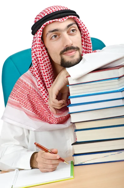 Education concept with young arab — Stock Photo, Image