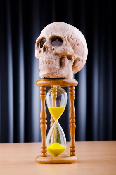 Halál és az idő fogalma — Stock Fotó