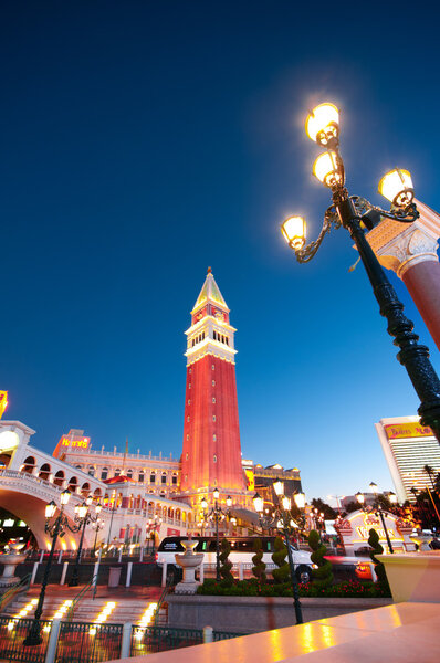 Night scenes from Las Vegas