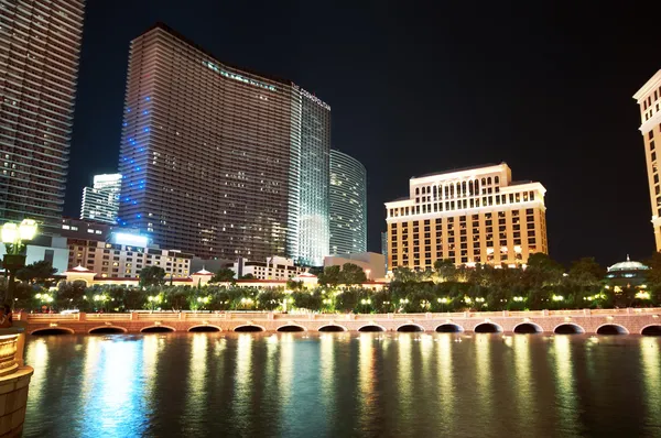 A las Vegas-i éjszakai jelenetek — Stock Fotó