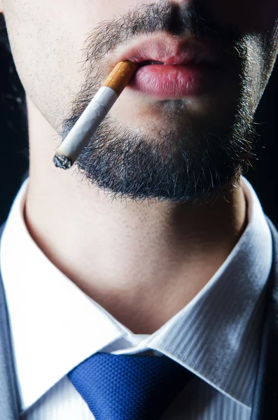No smoking concept with cigarette — Stock Photo, Image