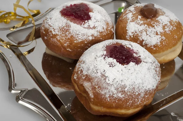 Doughnuts for Hanukkal — Stock Photo, Image