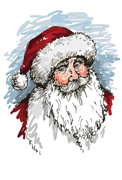 Santa Claus Christmas Illustration Stock Vector - Illustration of holiday,  drawing: 98666929