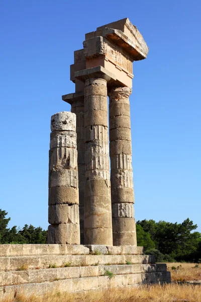 Acropolis on Rhodes — Stock Photo, Image